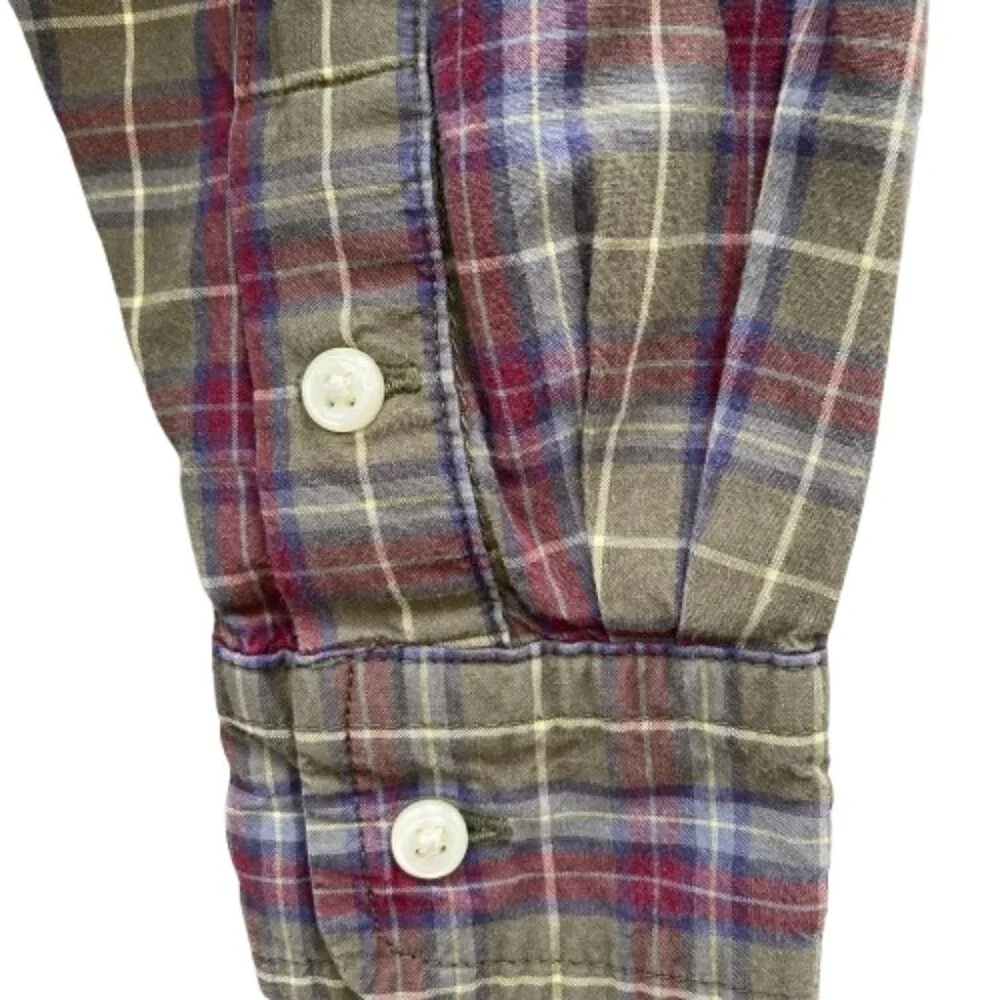 Ralph Lauren Toddler Boy's Button Down Oxford Plaid Shirt, Special Events, sz 3T